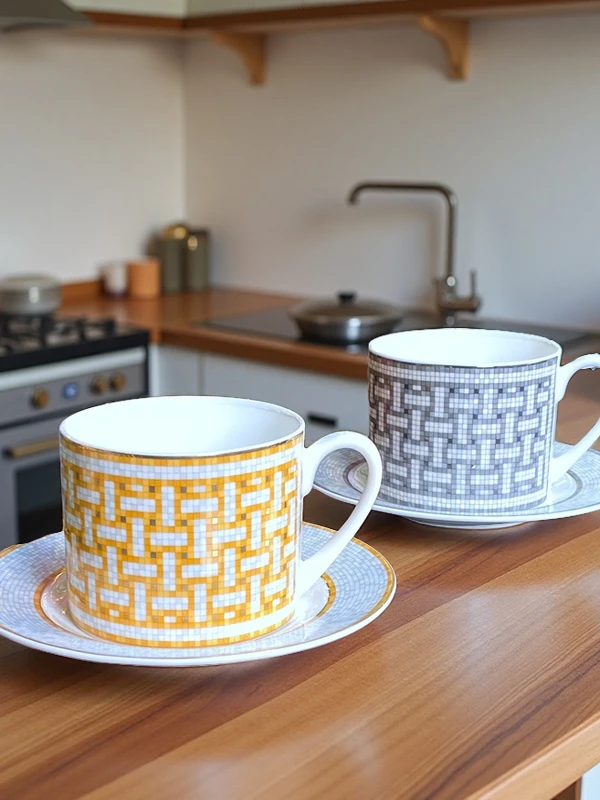 Xbloom Coffee Tea - Elegant European Style Bone China Coffee
