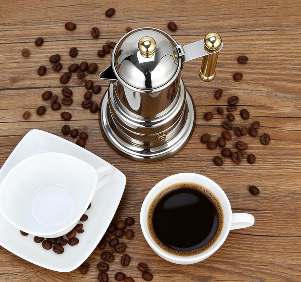Moka Pot Stove - Thickened stainless steel 304 pagoda pot
