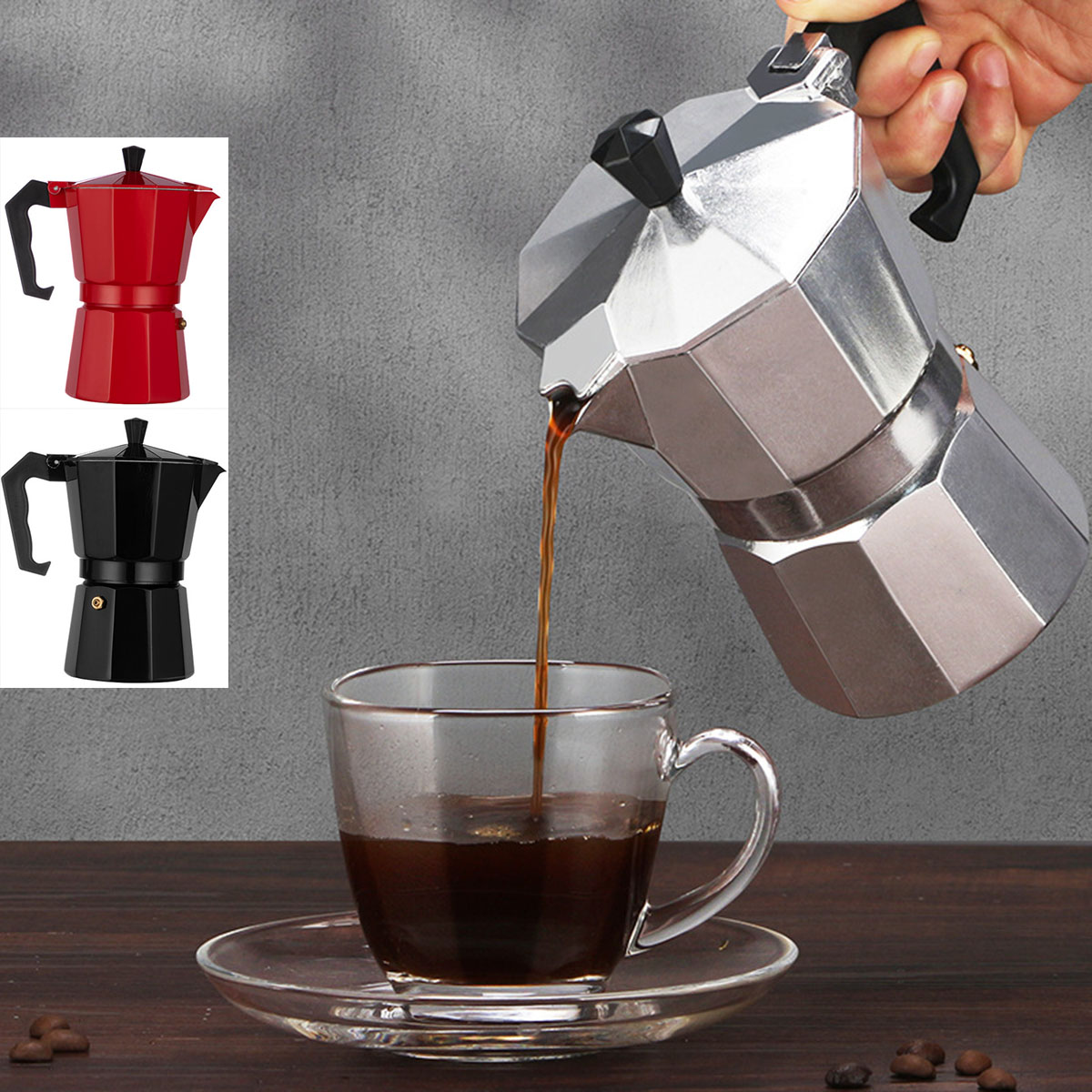 Coffee Maker Pot Aluminum Moch - Moka Pot Stove review and price