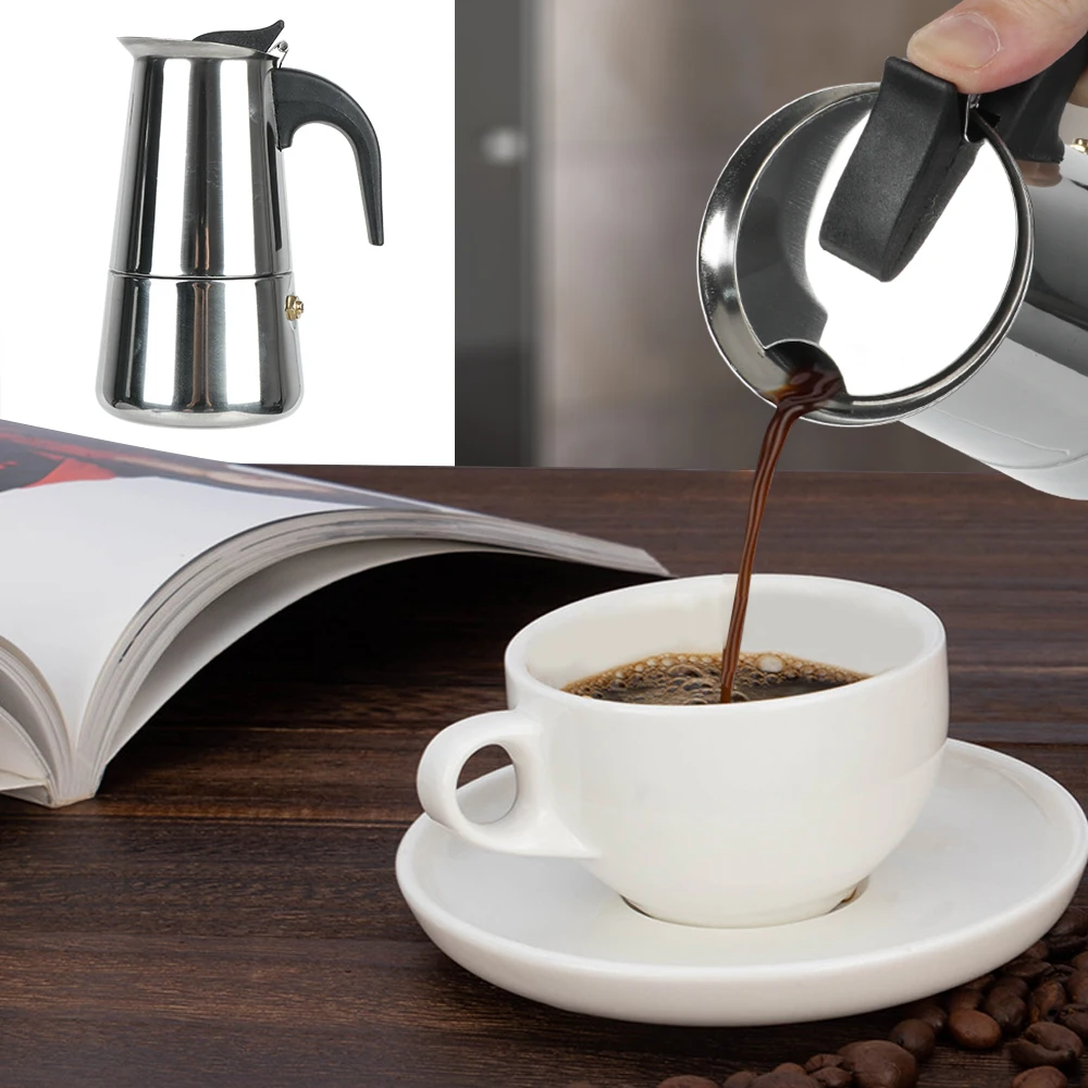Premium Stainless Steel Moka C - Moka Pot Stove review and price