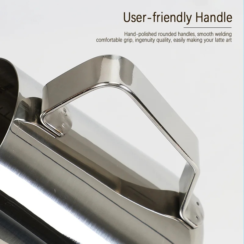 Stainless Steel Milk Frothing  - Barista Milk Jug review and price