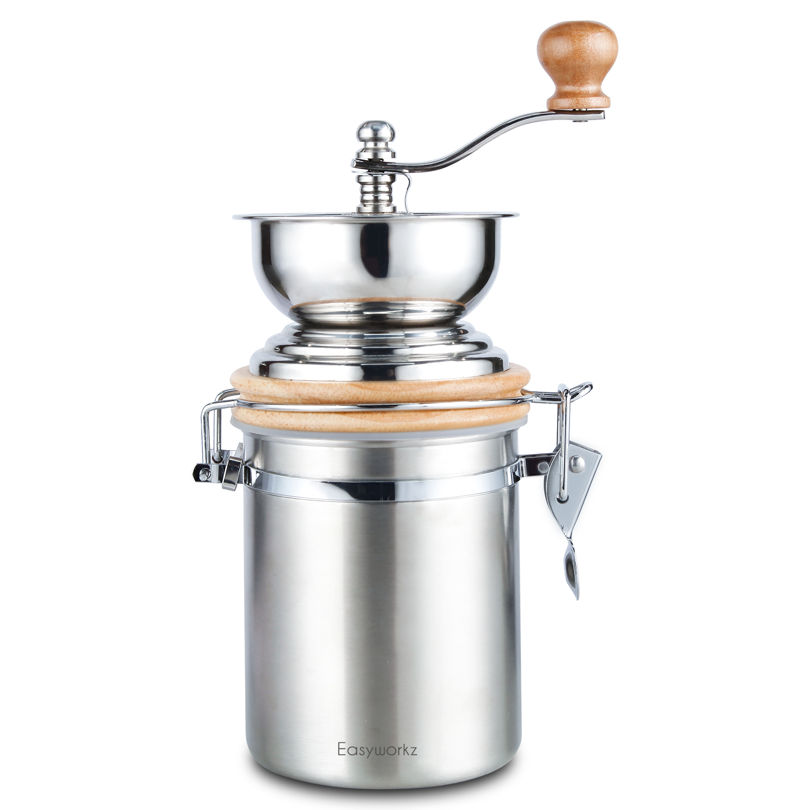 Easyworkz Manual Coffee Grinde - Burr Hand Grinder review and price