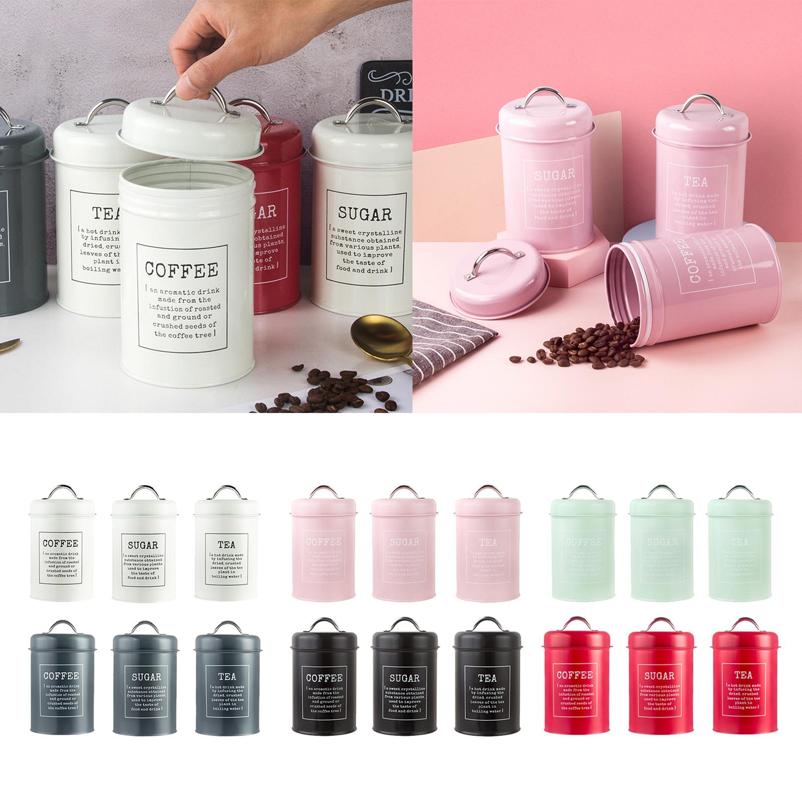 3pcs 1200ml Airtight Kitchen C - Coffee Tea And Sugar Set review and price