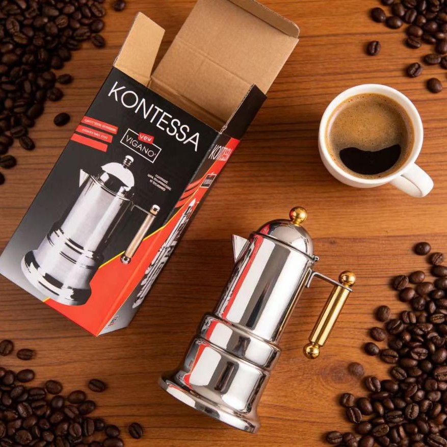 Thickened stainless steel 304  - Moka Pot Stove review and price