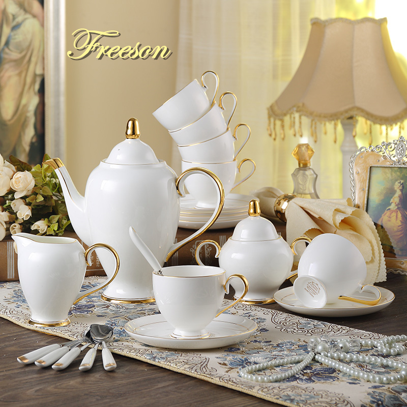 Grace Bone China Coffee Set Wh - Coffee Tea Sugar review and price